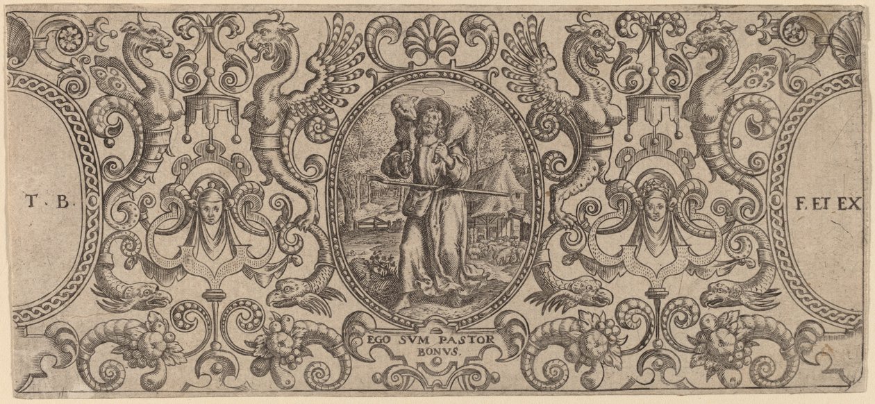 Ornamentti tekijältä Theodor de Bry