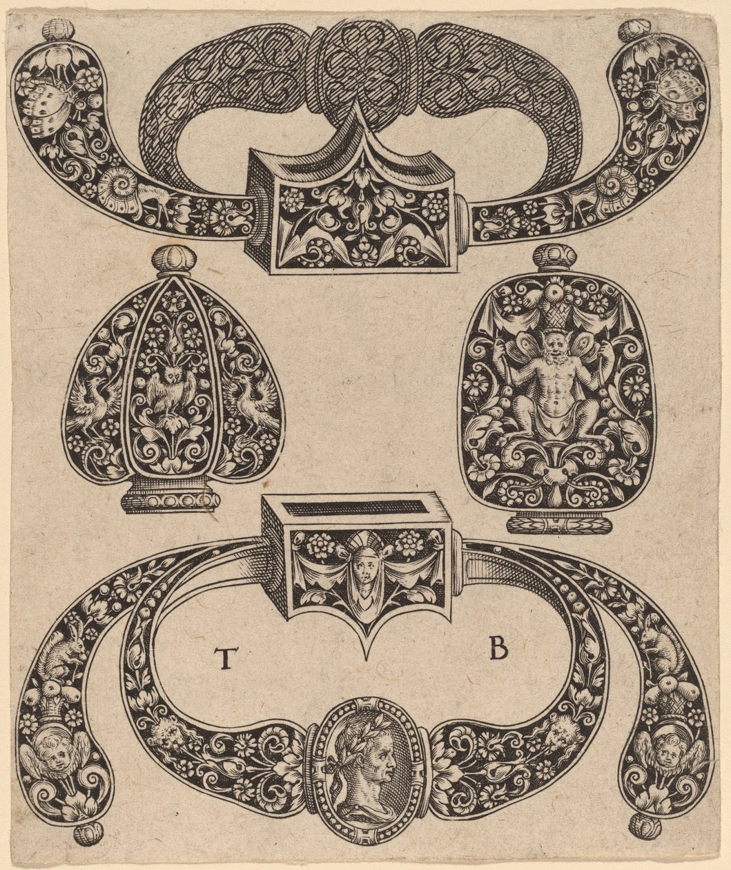 Ornamentti tekijältä Theodor de Bry