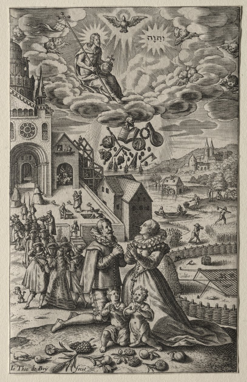 Rukous tekijältä Theodor de Bry