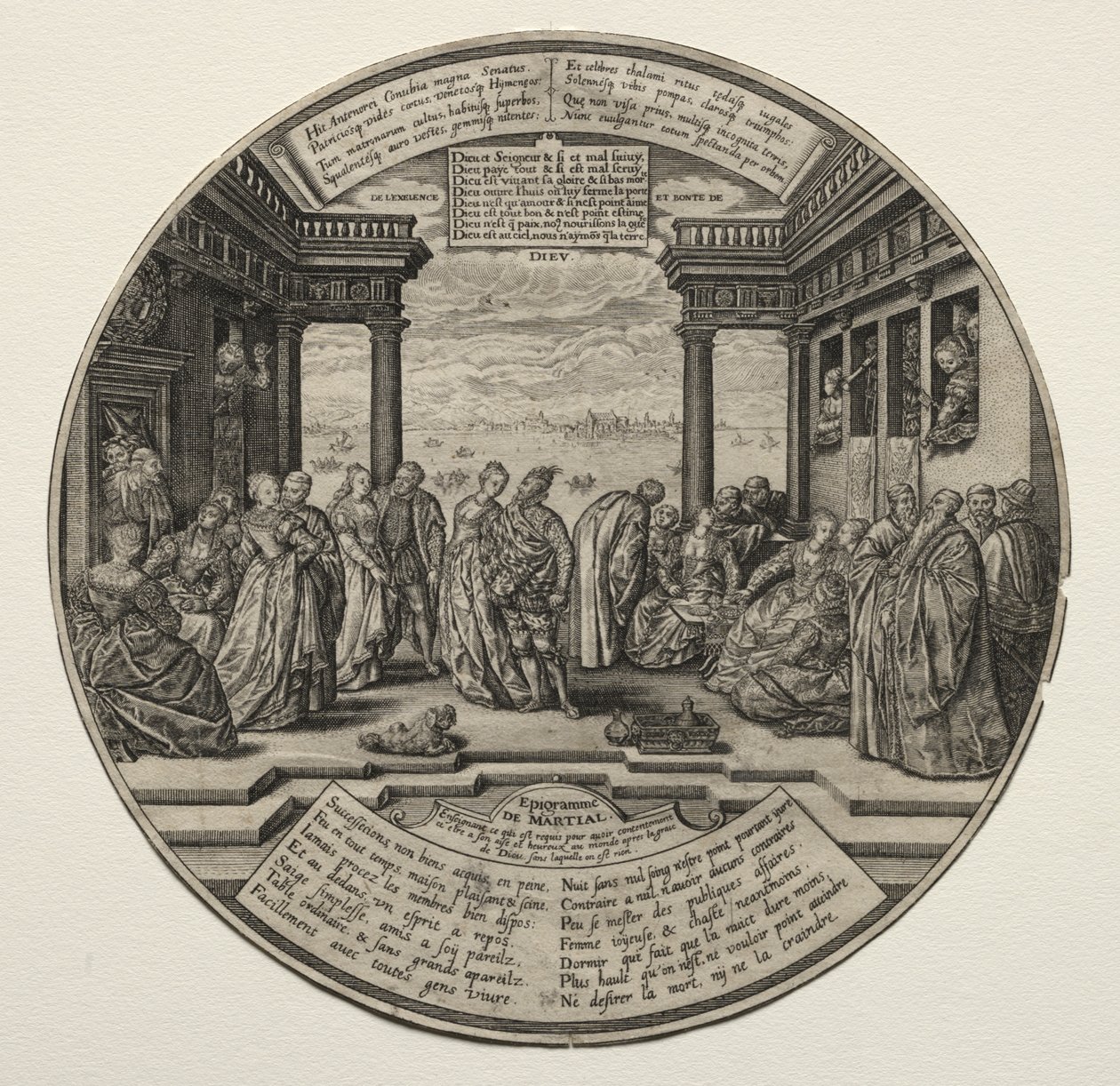 Venetsialainen pallo tekijältä Theodor de Bry