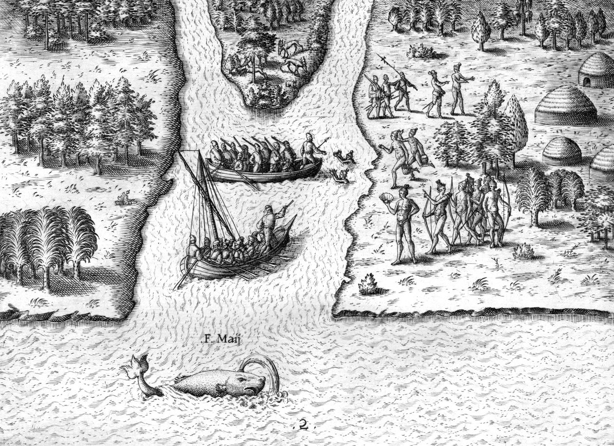 Ranskalainen purjehtii toukokuussa tekijältä Theodor de Bry