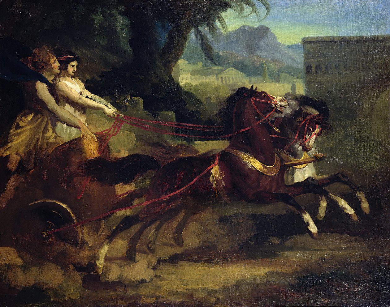 Ancient Chariot Race, Carle Vernet
