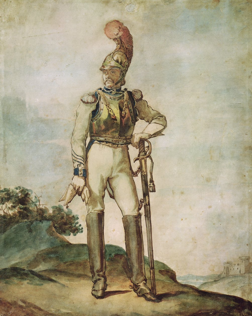 Curirassier tekijältä Theodore Gericault