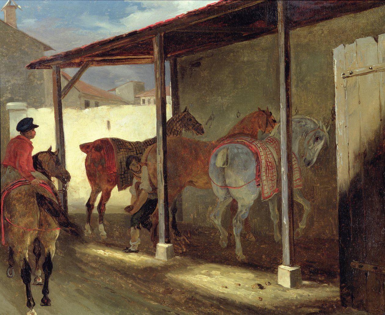 Marechal-Ferrantin navetta, 1820-21 tekijältä Theodore Gericault