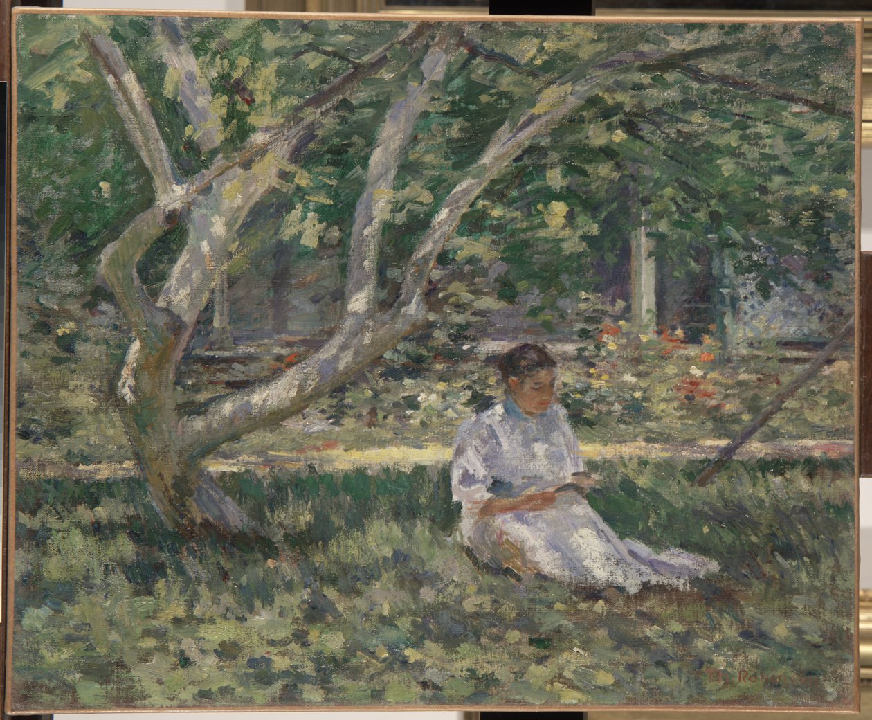 Nettie Reading, noin 1894 tekijältä Theodore Robinson