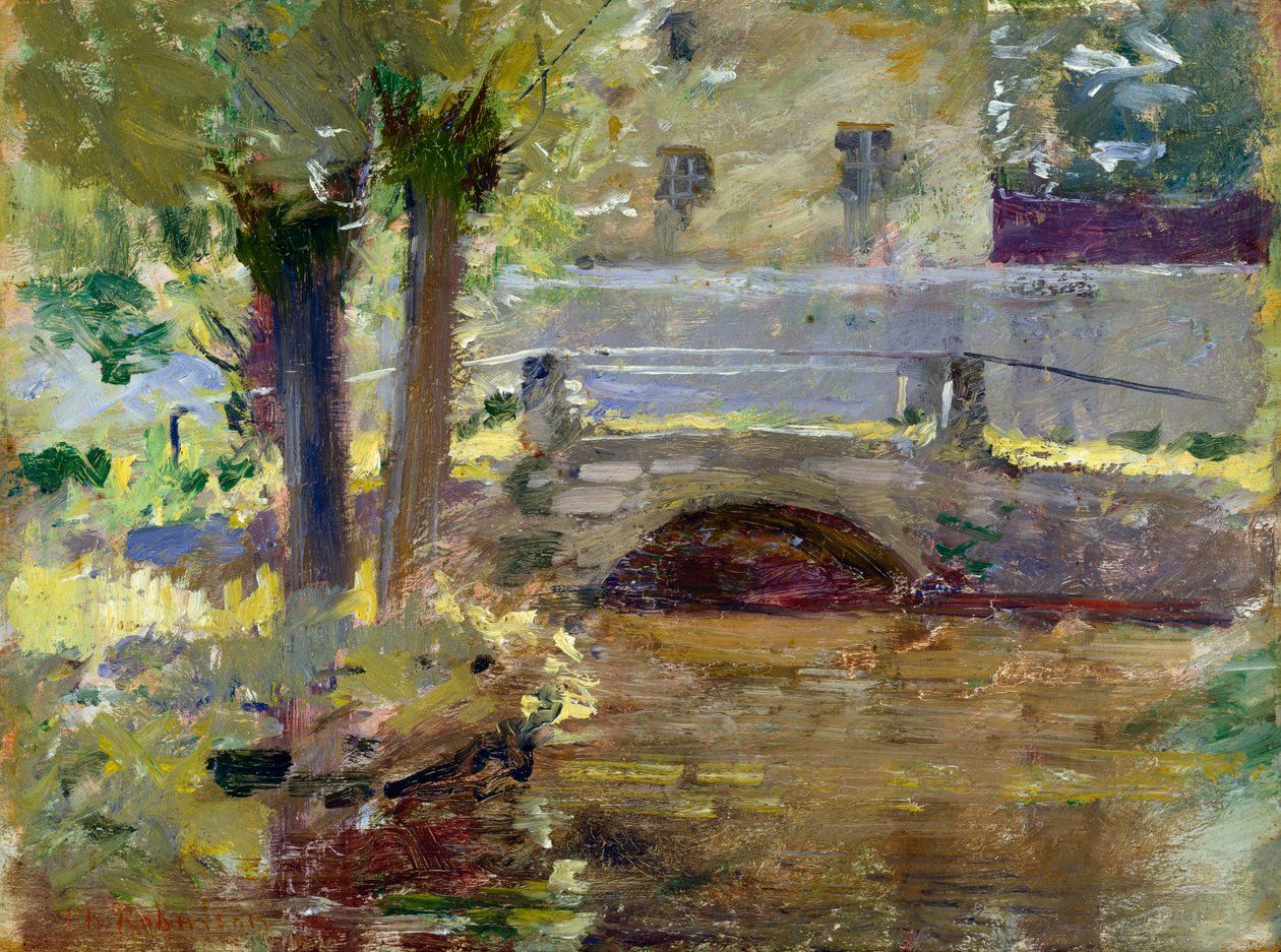 Givernyn silta, 1891 tekijältä Theodore Robinson