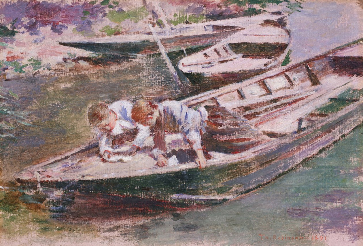 Kaksi veneessä tekijältä Theodore Robinson