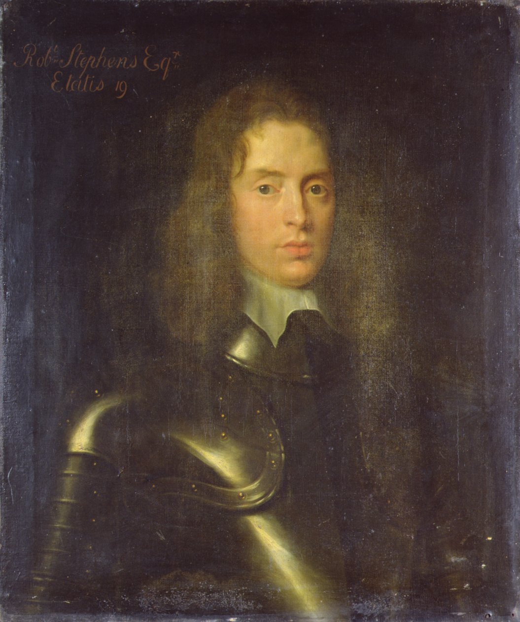 Robert Stephensin (1622-75) muotokuva Eastonista, Gloucestershirestä, 1641-42 (öljy vuoraamattomalle kankaalle) tekijältä Theodore circle of Russel