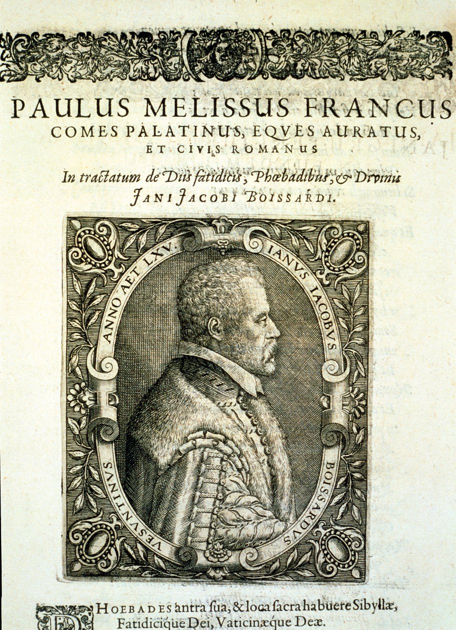 Jean-Jacques Boissardin "Tractatus Posthumis" -elokuva, n. 1605 tekijältä Theodore de Bry