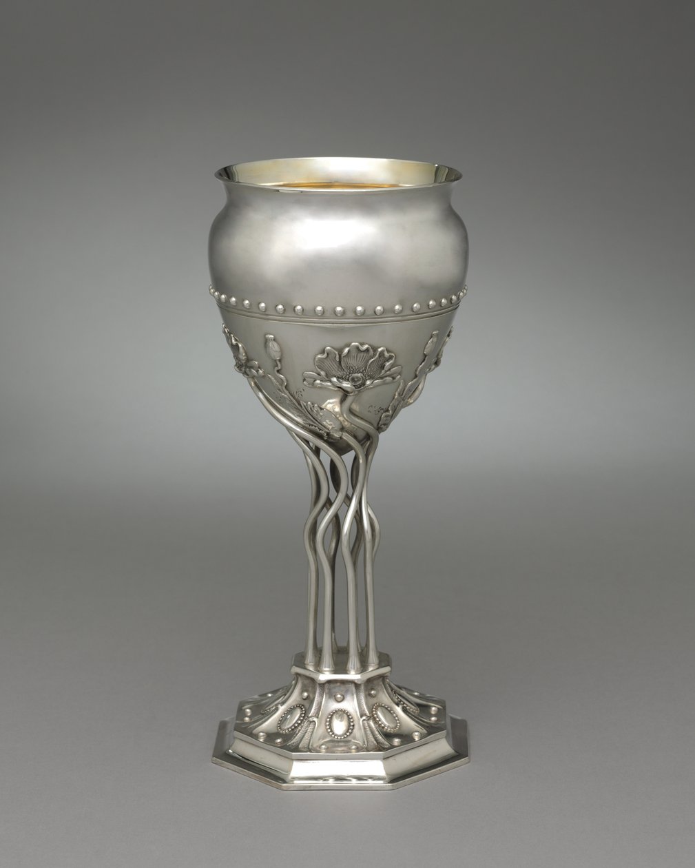 Maljakko, n. 1900 (hopea) tekijältä Theodore B. (firm of) Starr
