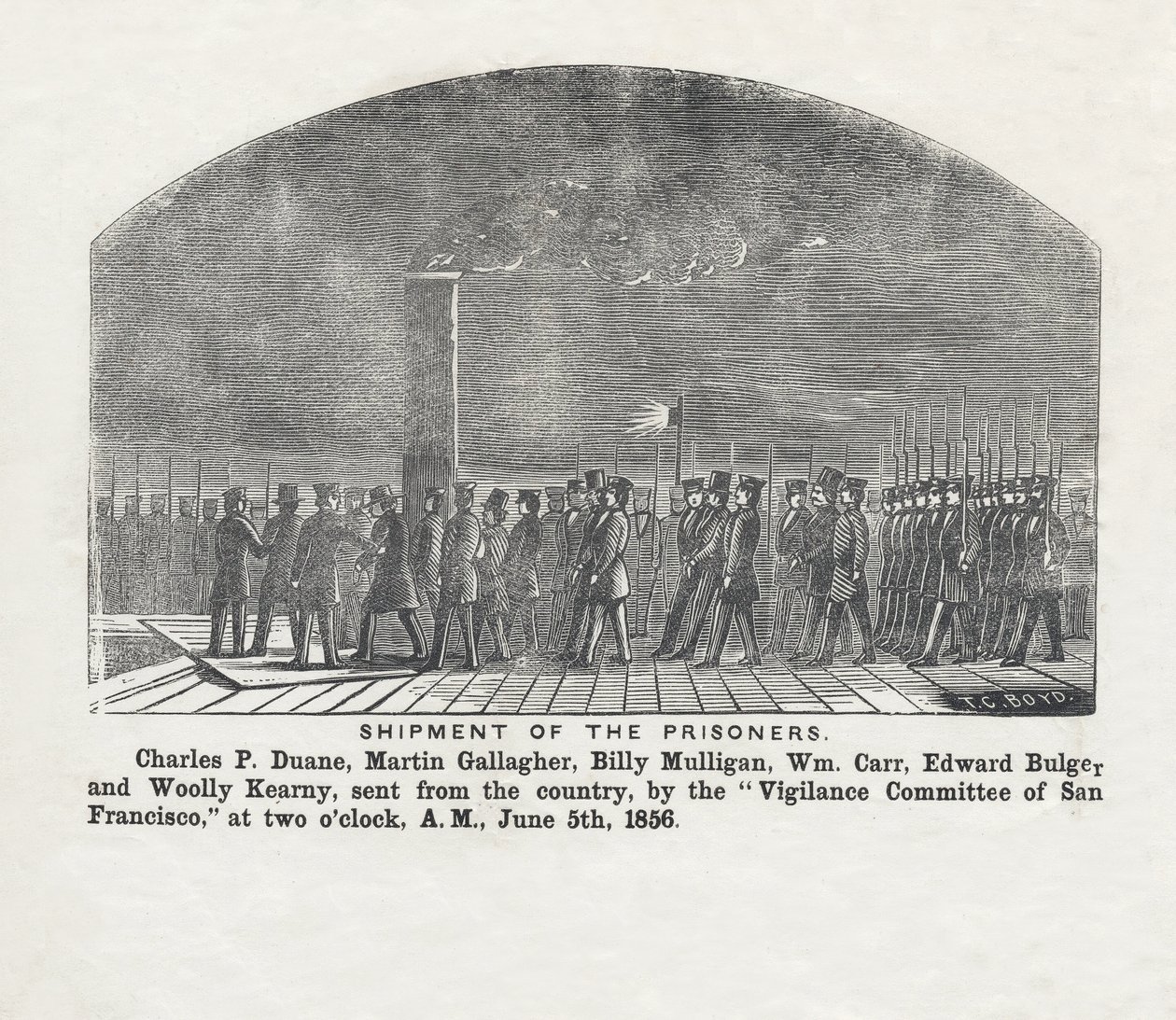 Vankilähetys, pub. 1856 tekijältä Theodore C. Boyd