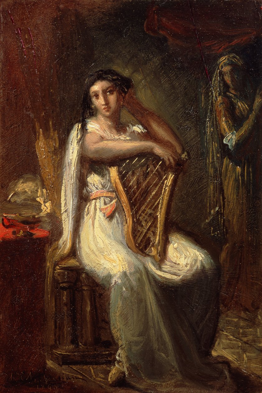 Desdemona tekijältä Théodore Chassériau