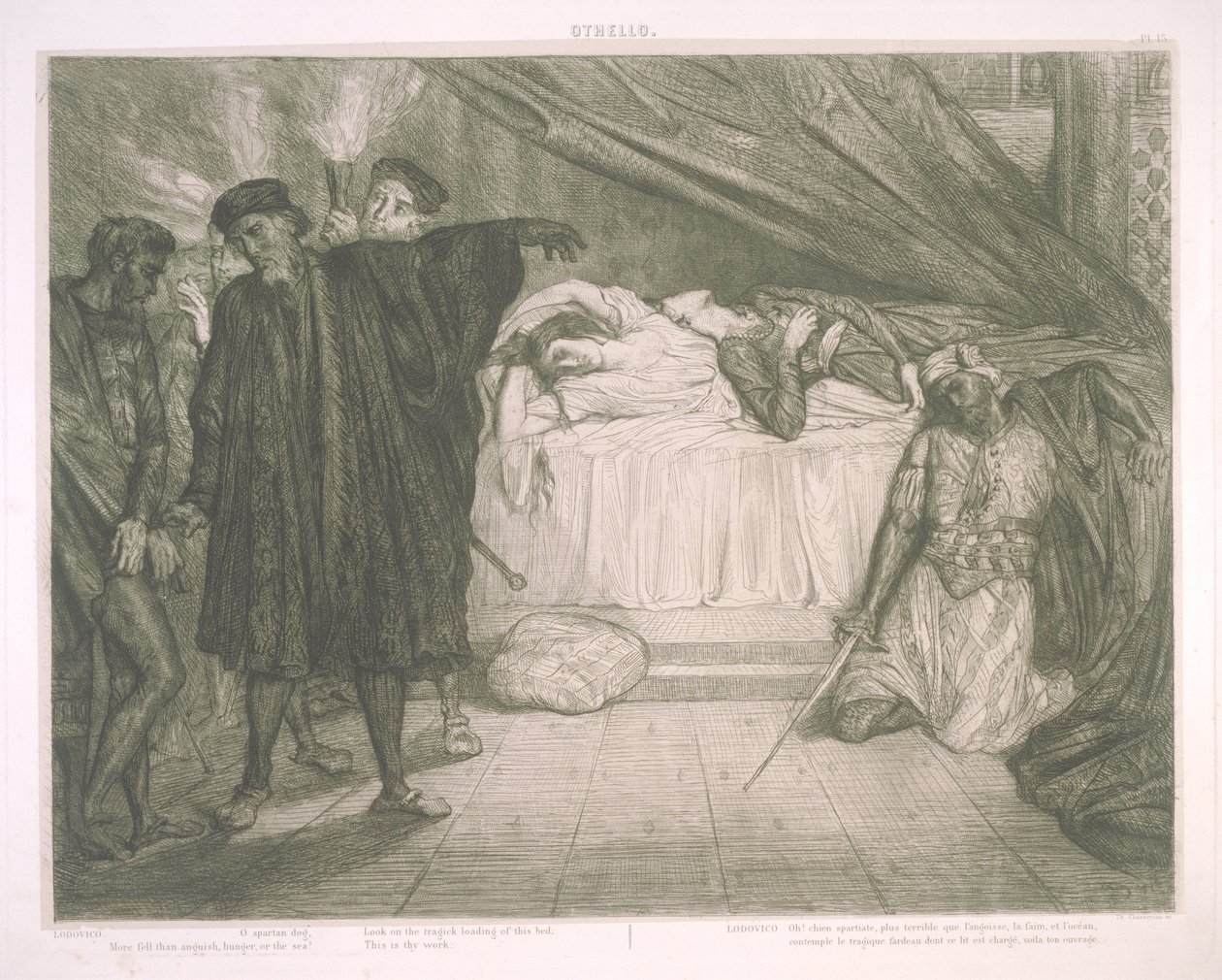 Othello tekijältä Théodore Chassériau