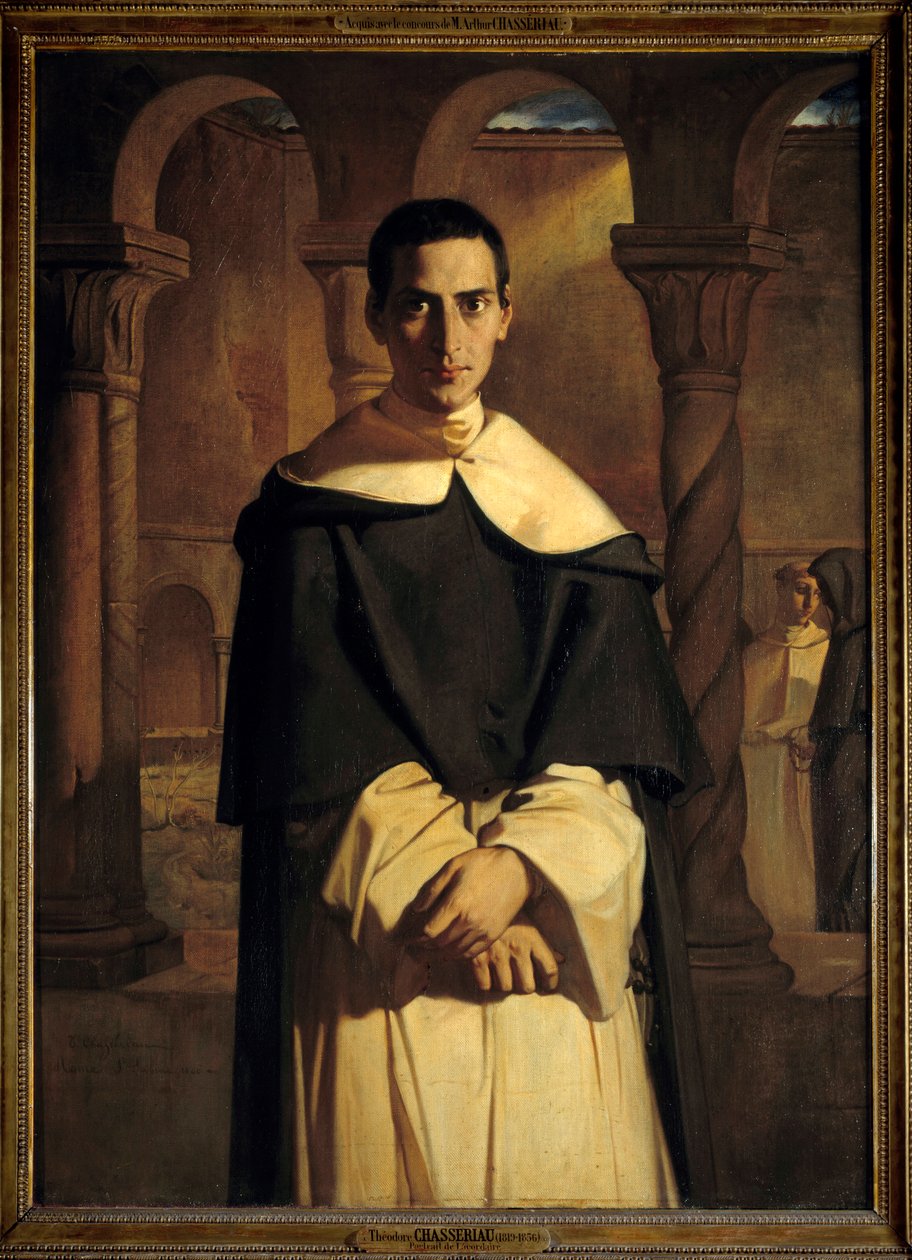 Lacordairen muotokuva (Henri Lacordaire (1802-1861) tekijältä Théodore Chassériau