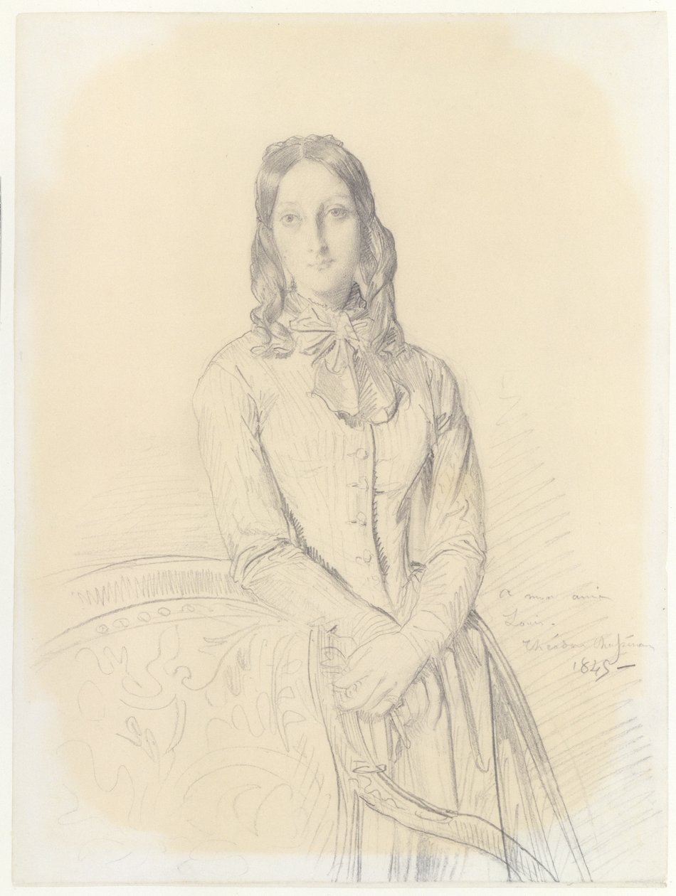 Madame Gabrielle Marcotte de Quivièresin muotokuva tekijältä Théodore Chassériau