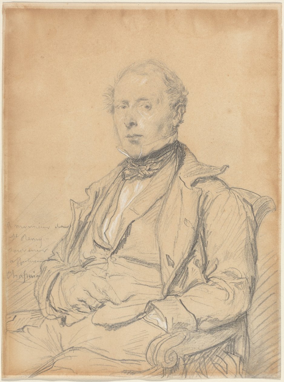 Victor-Auguste de Saint-Rémy tekijältä Théodore Chassériau