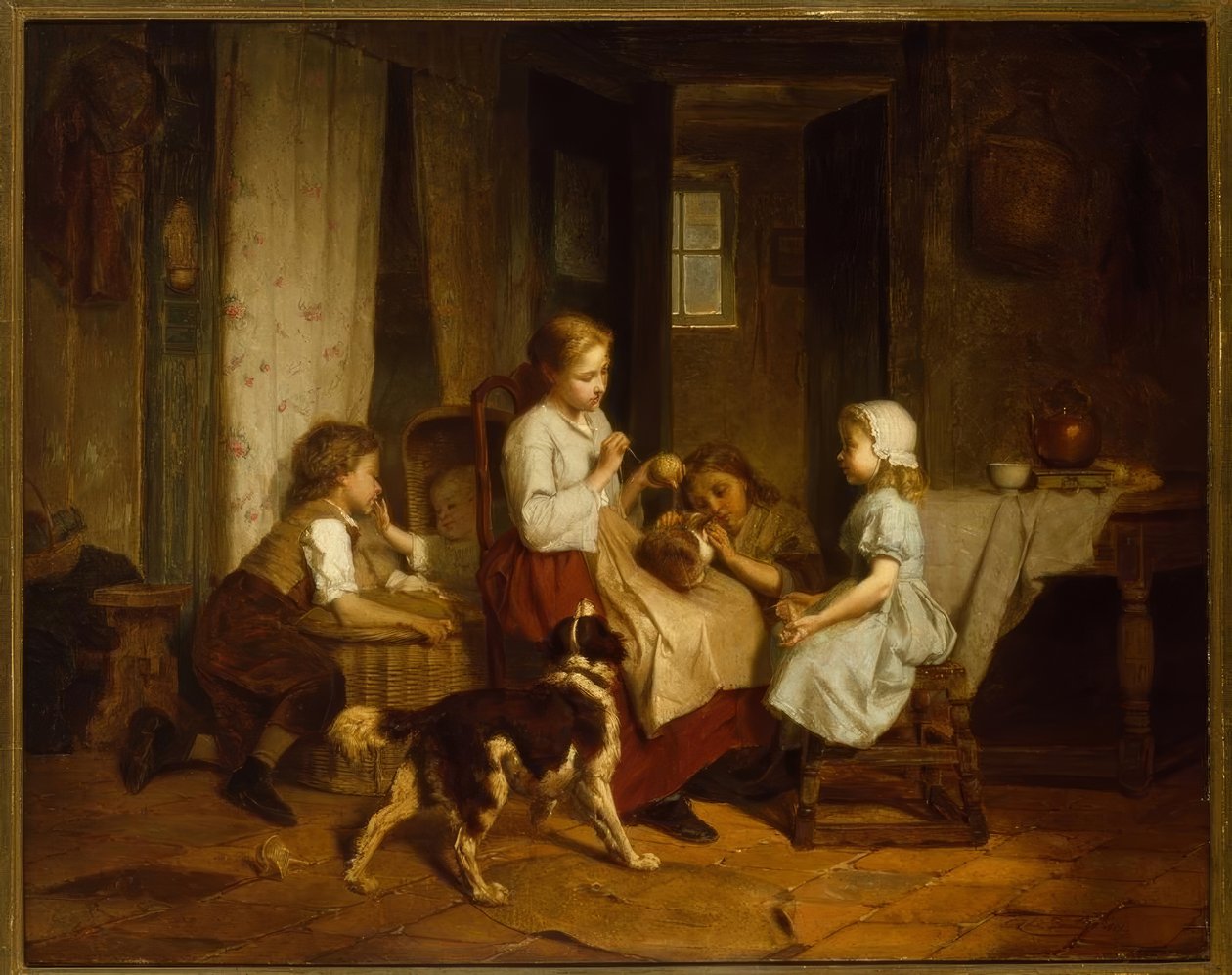 Onnellinen perhe tekijältä Theodore Gerard