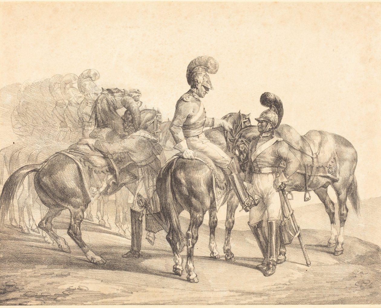 Rantavahtien juhla tekijältä Theodore Gericault