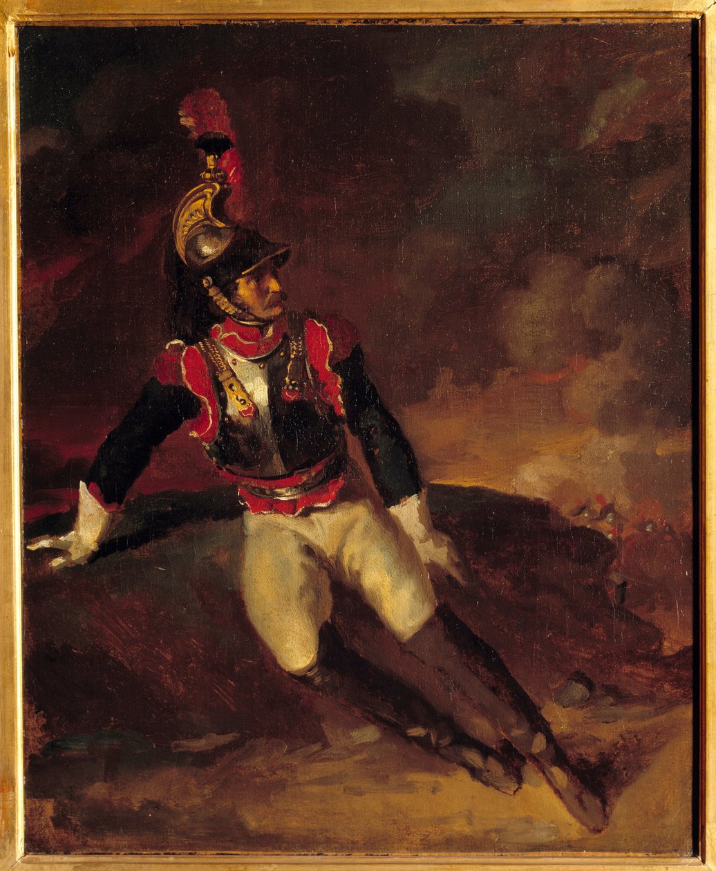 Taistelulaiva sattuu. Theodore Gericaultin (1791-1824) maalaus tekijältä Theodore Gericault