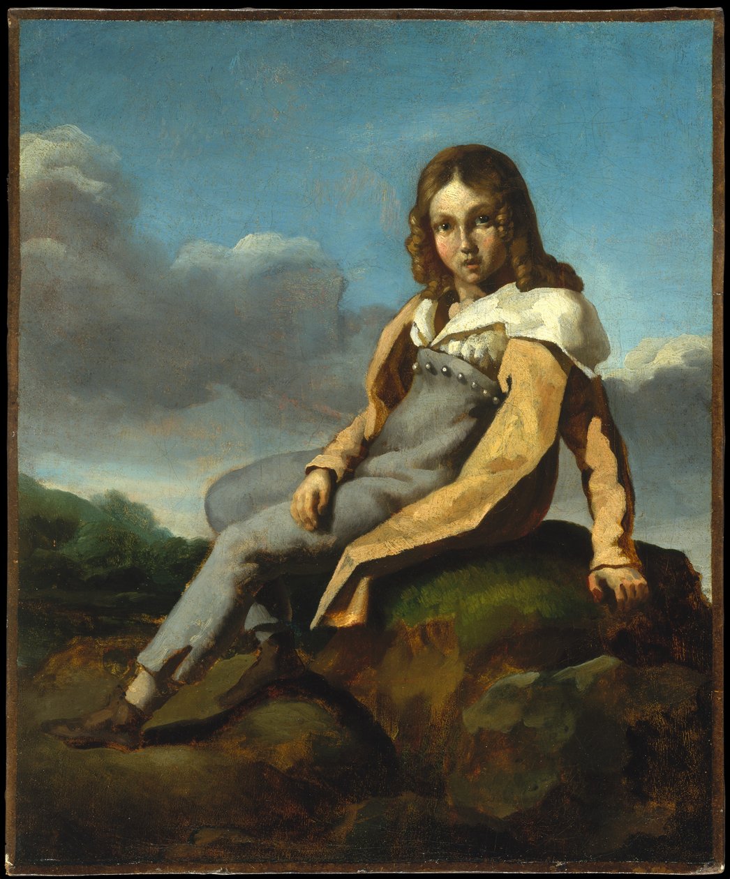 Alfred Dedreux (1810–1860) lapsena tekijältä Theodore Gericault