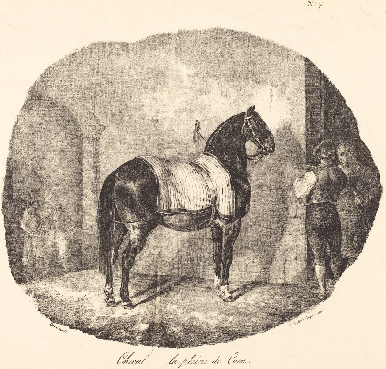 Caenfinnish Plain Horse tekijältä Theodore Gericault
