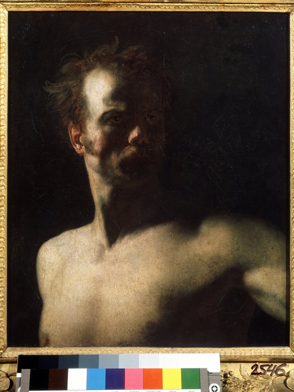 Theodore Gericaultin (1791-1824) maalaus ""Alastomuus" 1810-1811 Pushkin-museo, Moskova tekijältä Theodore Gericault