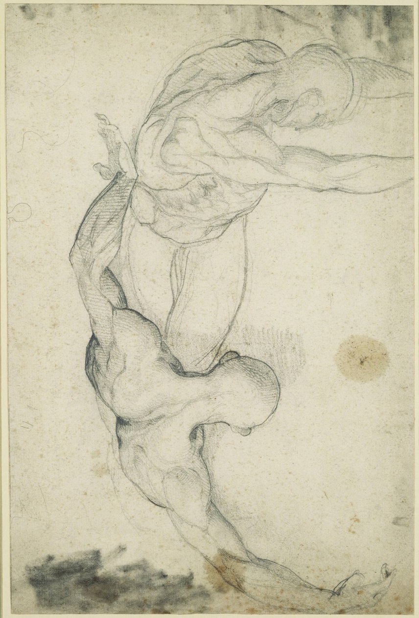 Géricault - Meduusan lautta -suunnitelma, 1818 tekijältä Theodore Gericault