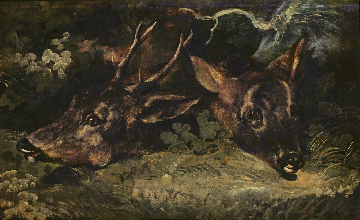 Metsikeurojen päät, 1815 tekijältä Theodore Gericault