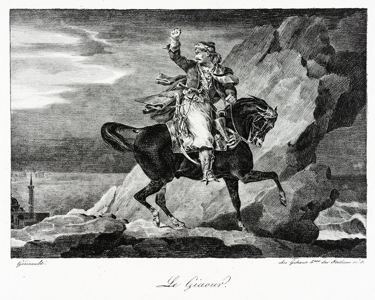 Giaour tekijältä Theodore Gericault