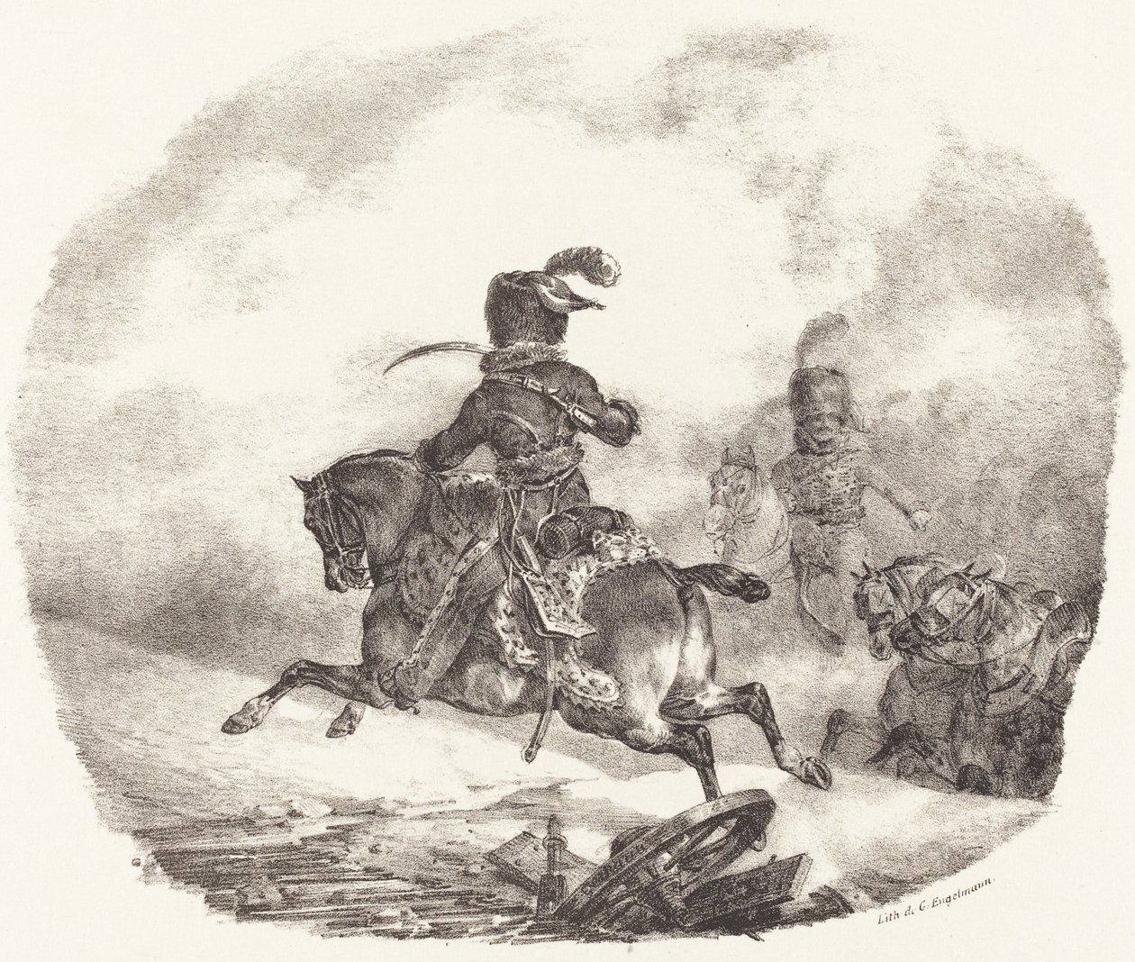 Keisarillisen kaartin kevyttykistöupseeri (Officier d