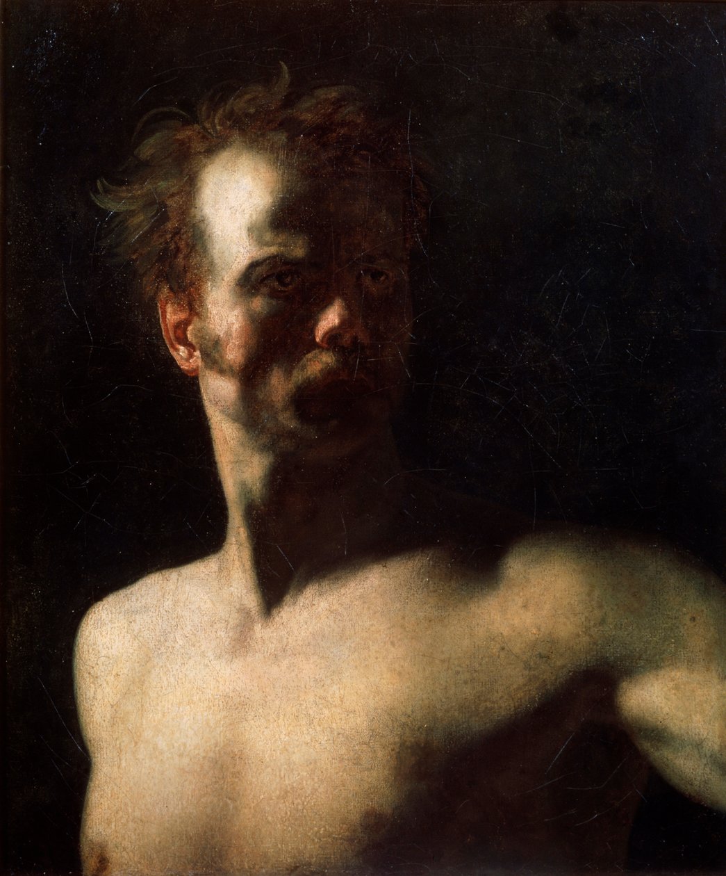 Alastontutkimus, c1810-c1811 tekijältä Theodore Gericault