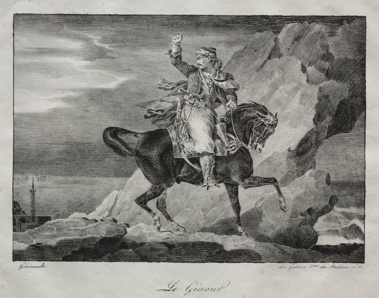 Giaour tekijältä Theodore Gericault
