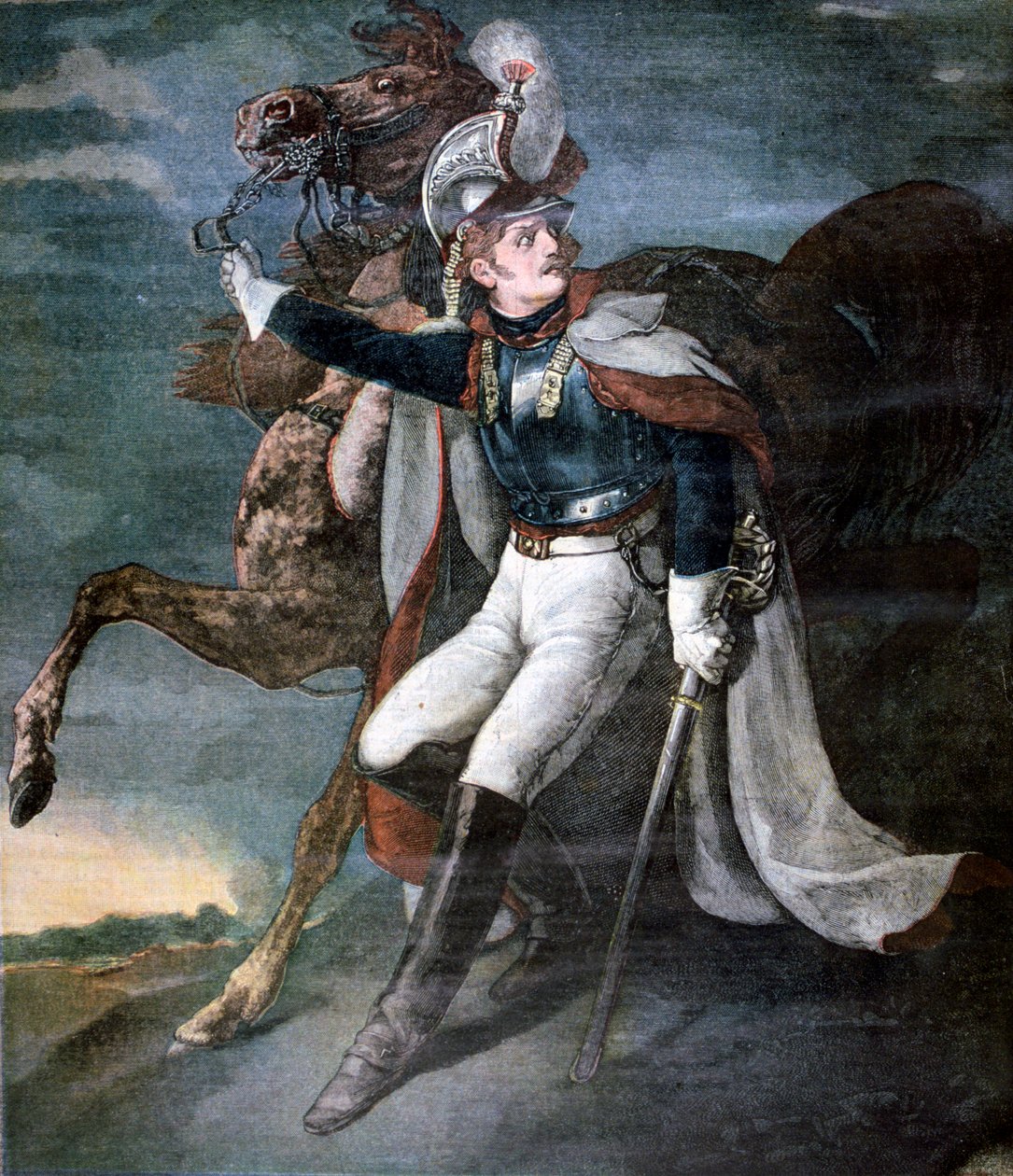 Haavoittunut Cuirassier, 1893 tekijältä Theodore Gericault