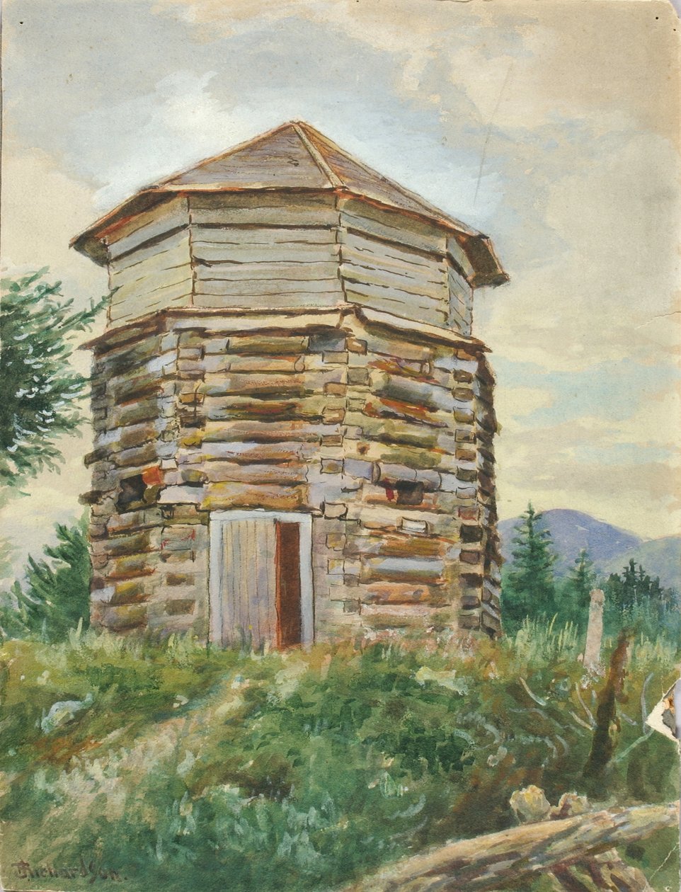 Venäläinen korttelitalo, Alaska, 1900 tekijältä Theodore J. Richardson