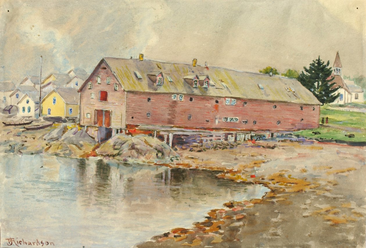 Vanha varasto, Sitka, n. 1880-1914. tekijältä Theodore J. Richardson
