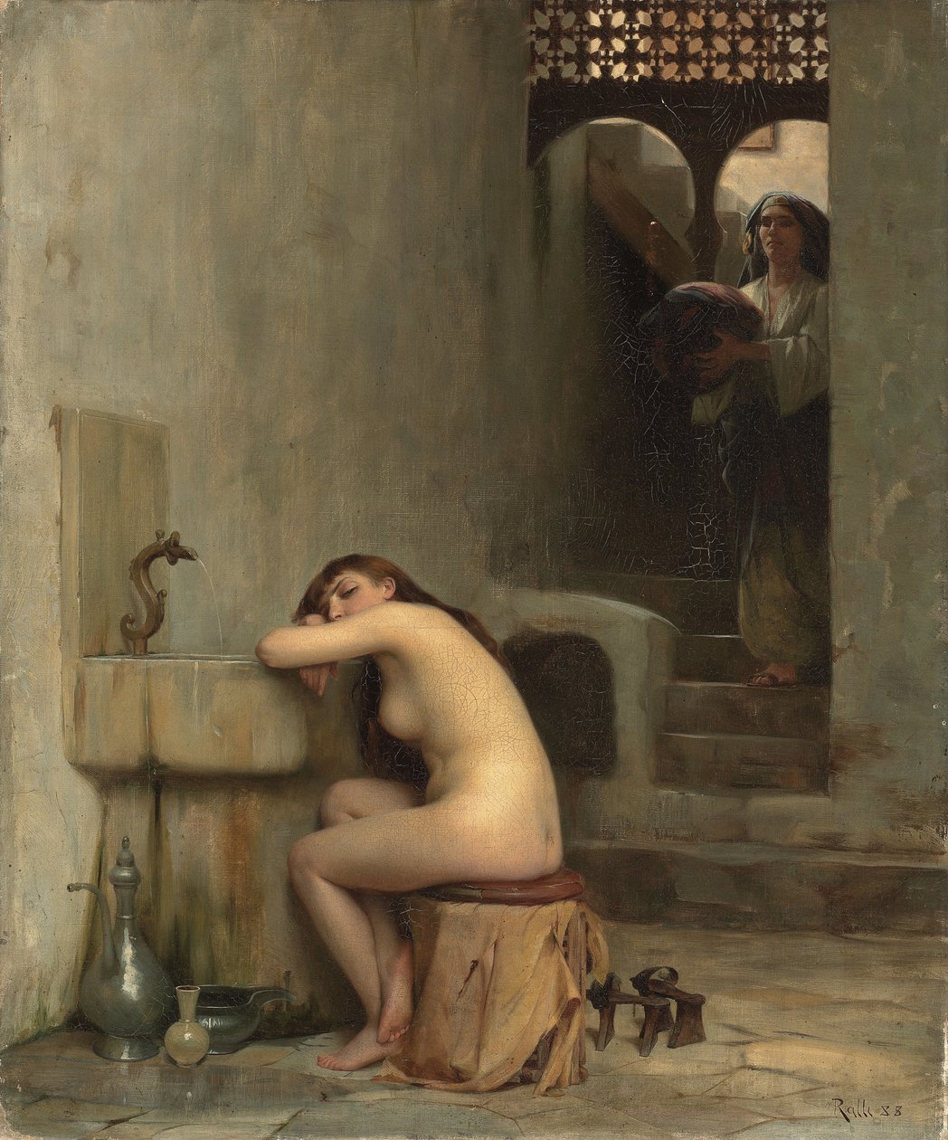 Kylpytauko, 1888 tekijältä Theodore Jacques Ralli