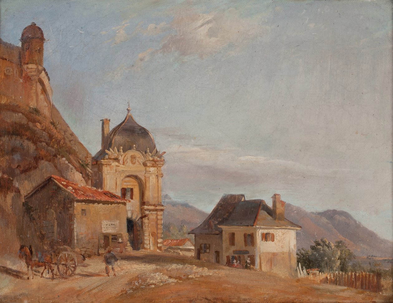Grenoble, portti Ranskaan (Öljy kankaalle) tekijältä Theodore Ravanat
