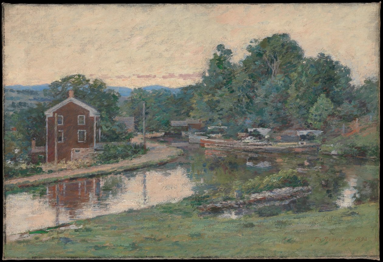 Ilta sululla, Napanoch, New York tekijältä Theodore Robinson