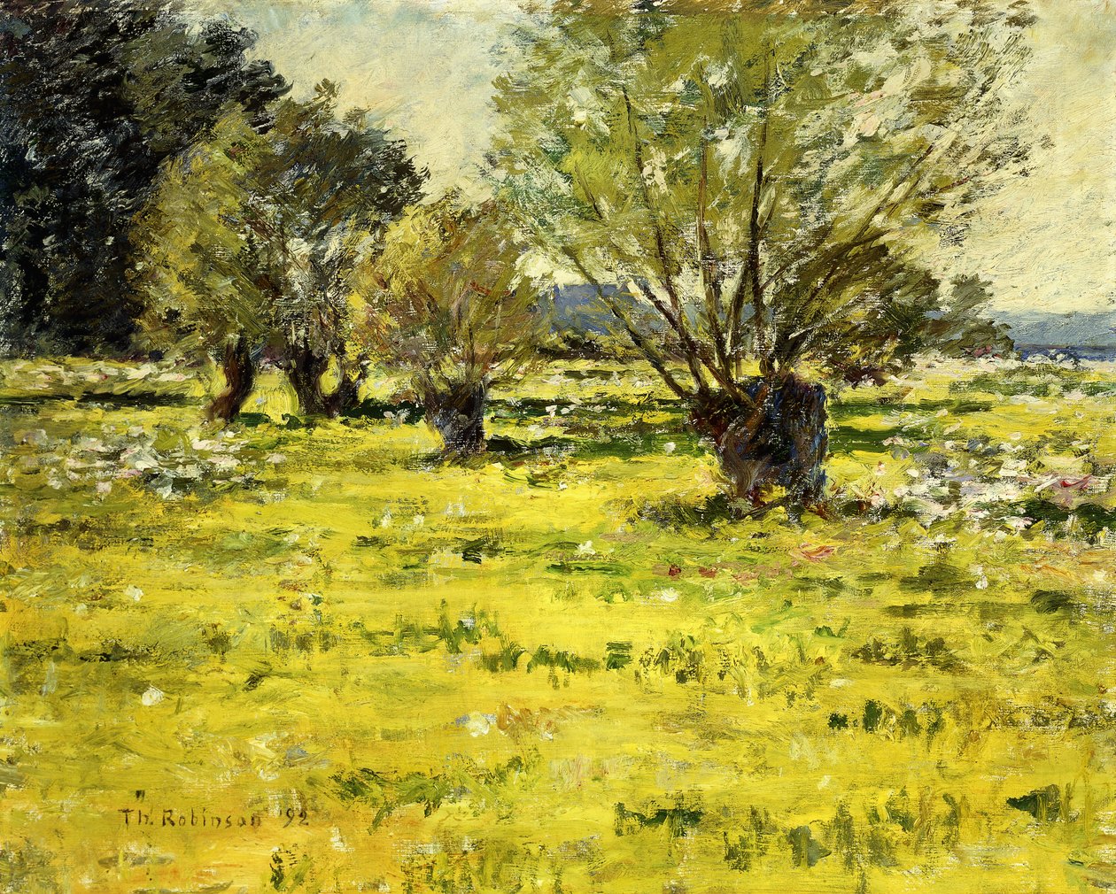 Kevät, 1892 tekijältä Theodore Robinson