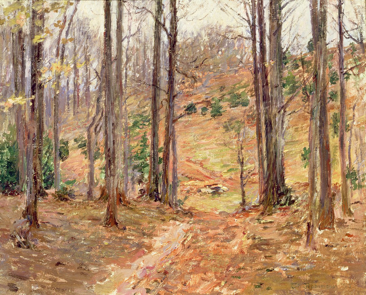 Virginia Woods, 1893 tekijältä Theodore Robinson