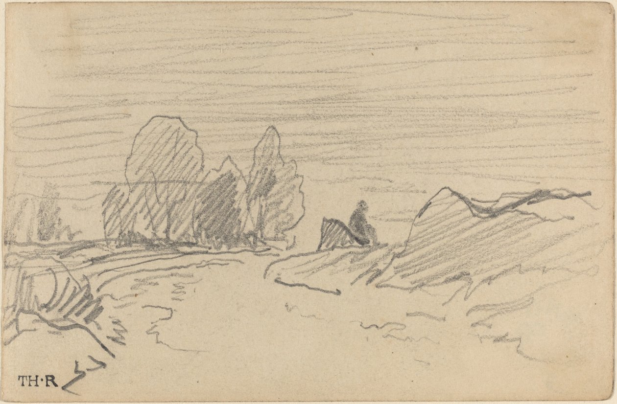 Maisema I tekijältä Theodore Rousseau