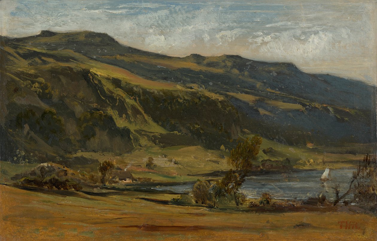 Auvergnen maaseutu tekijältä Theodore Rousseau