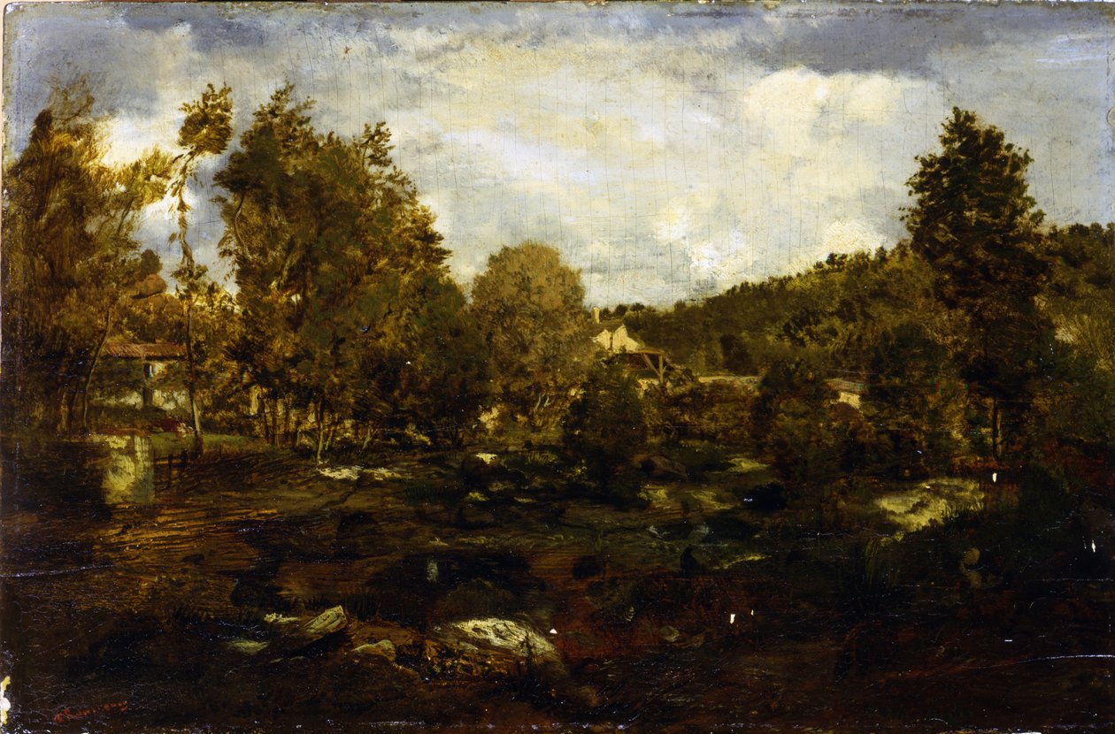Tiffaugen laakso tekijältä Pierre Etienne Theodore Rousseau