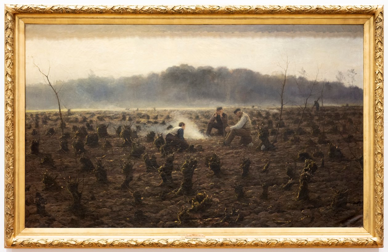 The Stumps (Les Souches) (öljy kankaalle) tekijältä Theodore Verstraete