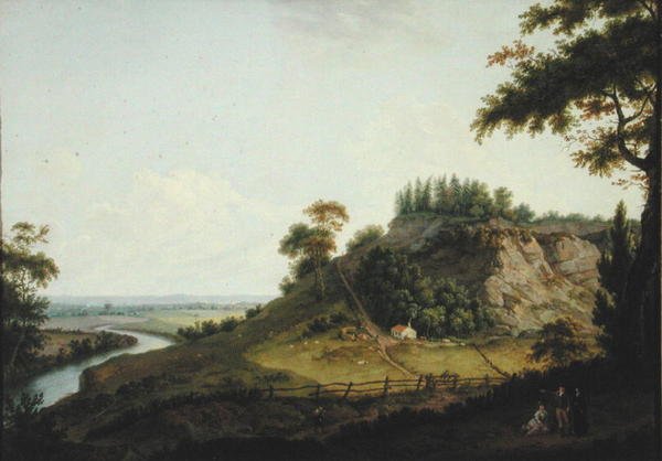 Näkymä Northamptonshireen (öljy kankaalle) tekijältä Theodore de Bruyn