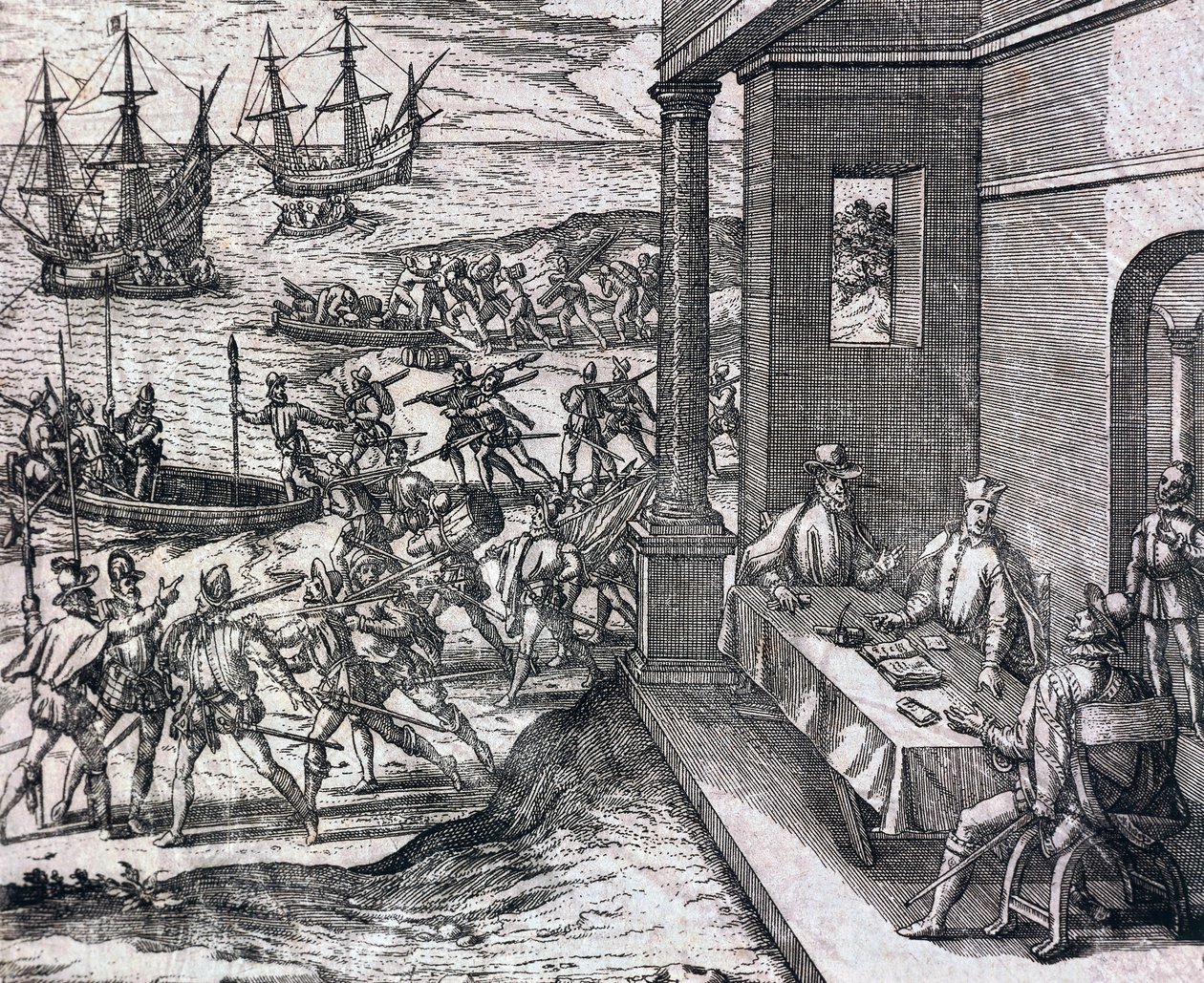 Agreement between Francisco Pizarro, Diego d