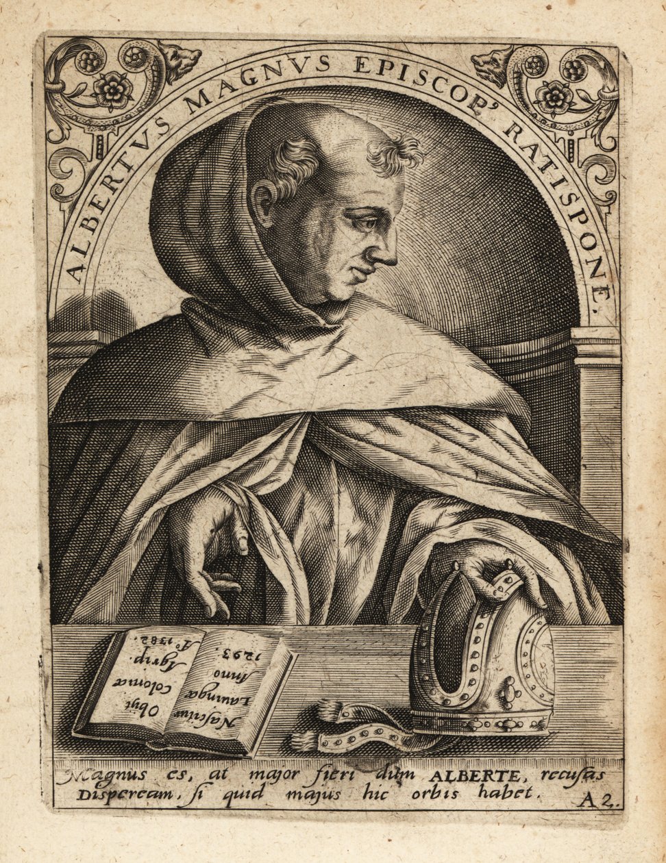 Albertus Magnus finès tekijältä Theodore de Bry