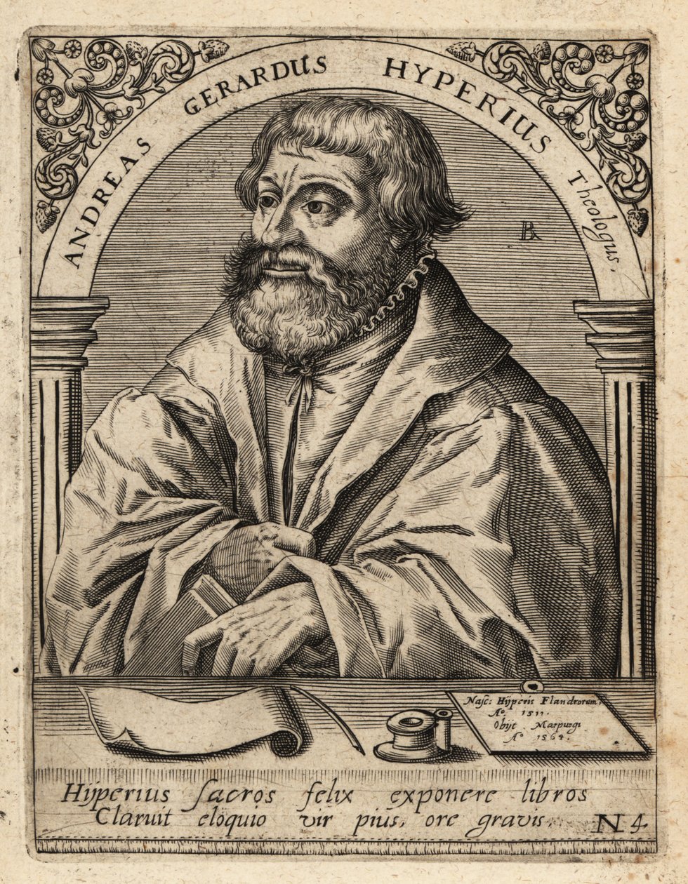 Andreas Gerhard Hyperius tekijältä Theodore de Bry