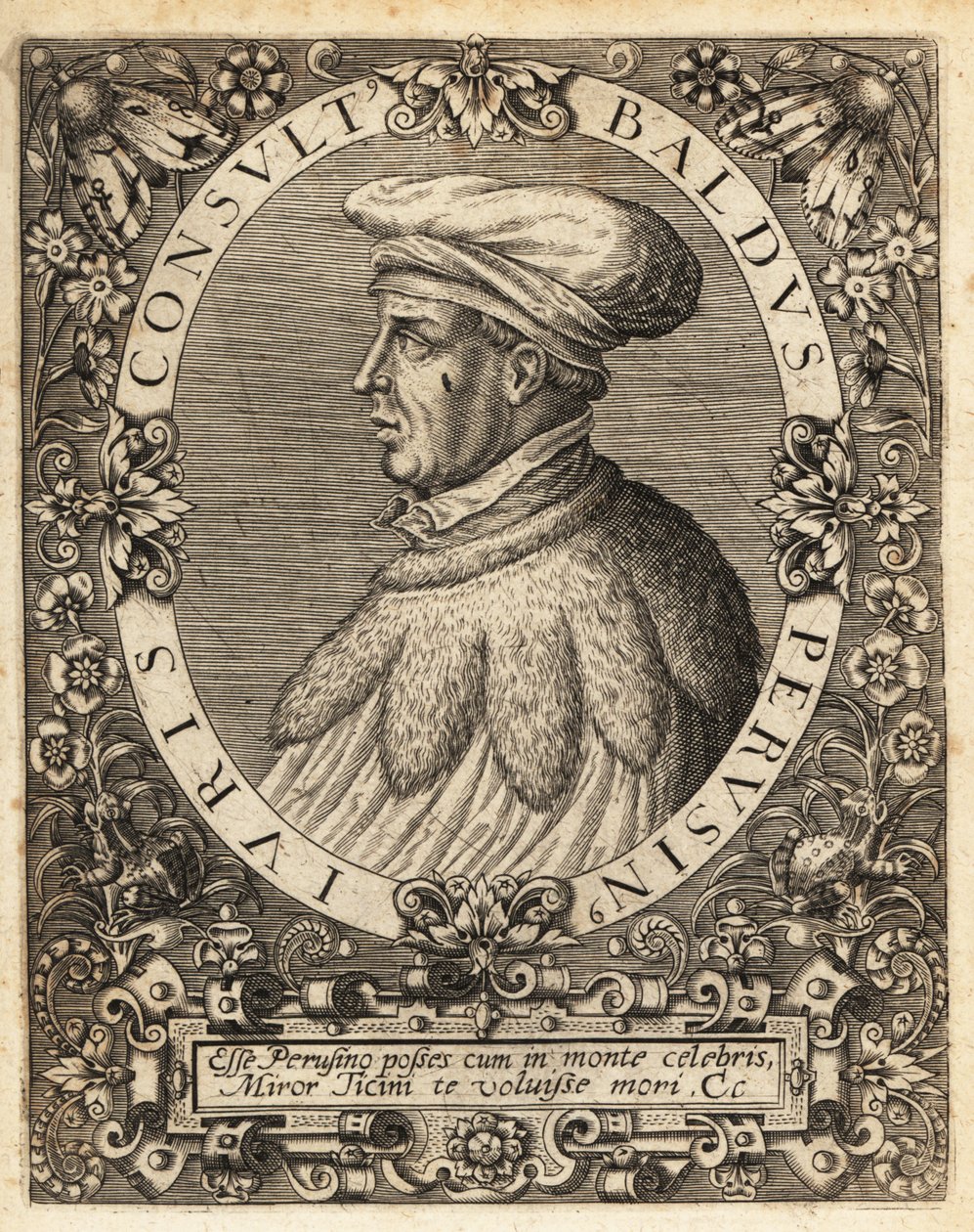 Baldus de Ubaldis tekijältä Theodore de Bry