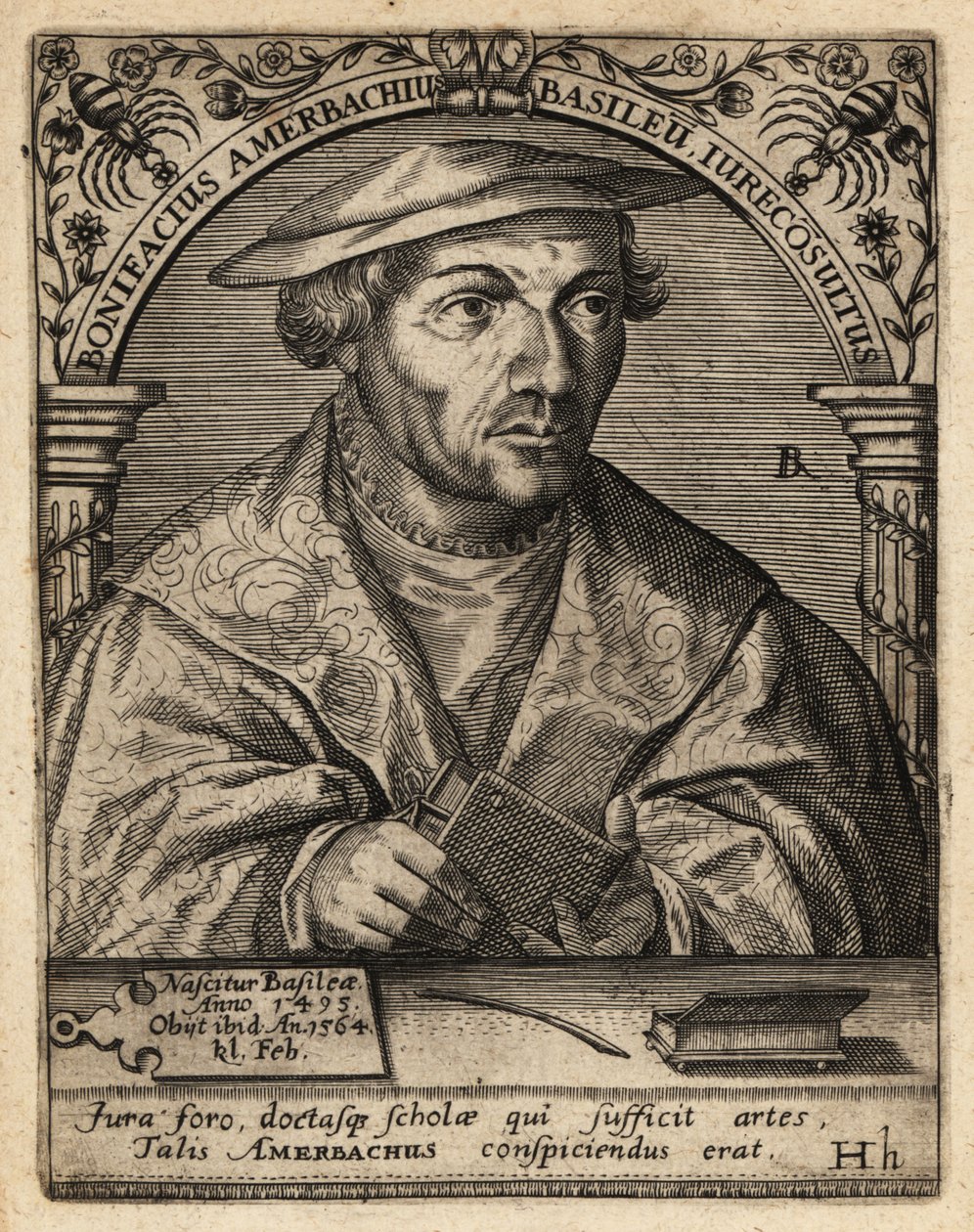 Boniface Amerbach tekijältä Theodore de Bry